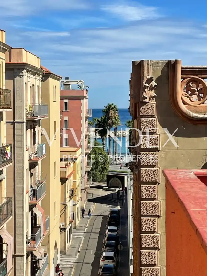 Vista exterior de Ático en venta en Barcelona con Calefacción y Terraza