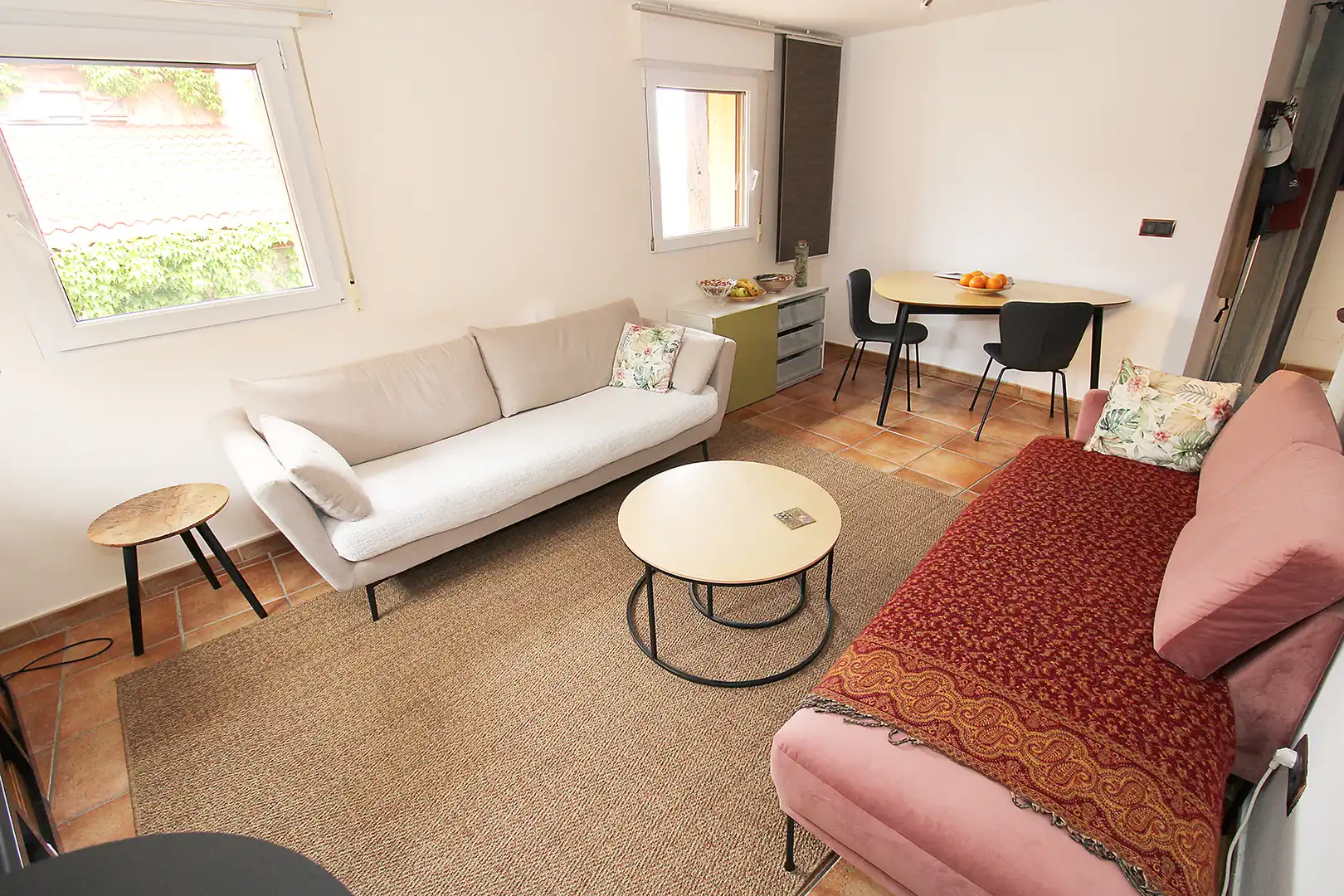 Sala de estar de Casa adosada en venta en El Atazar con Calefacción, Terraza y Trastero