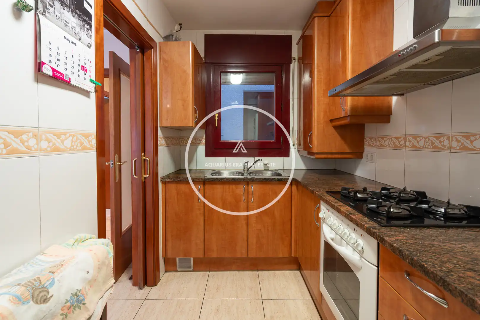 Cocina de Piso en venta en Torelló con Calefacción, Terraza y Amueblado