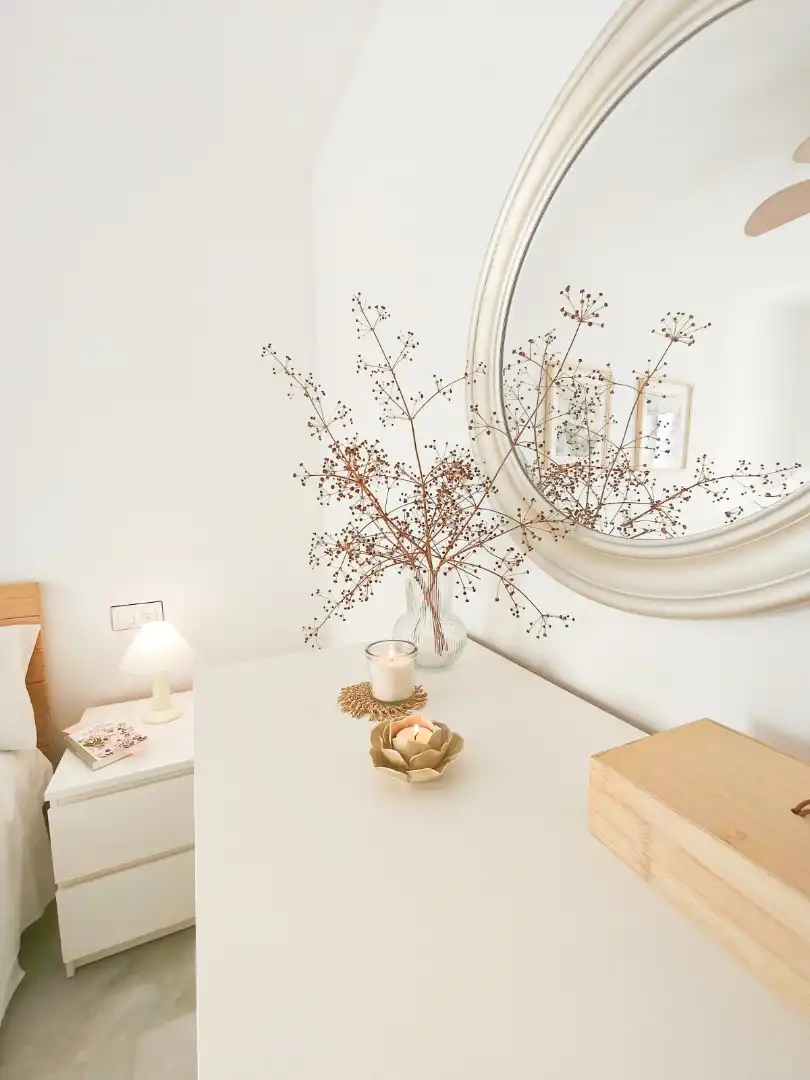 Schlafzimmer von Dachboden zum Verkauf in Almería mit Klimaanlage, Terrasse und Möbliert