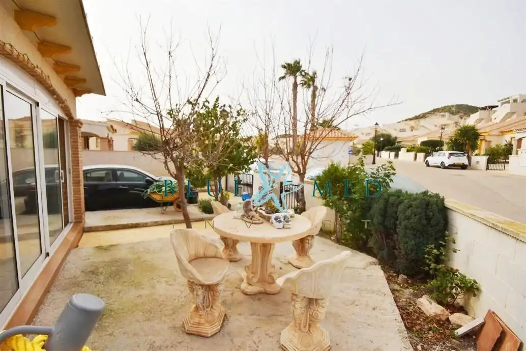 Terraza de Casa o chalet en venta en Mazarrón con Jardín privado y Piscina comunitaria