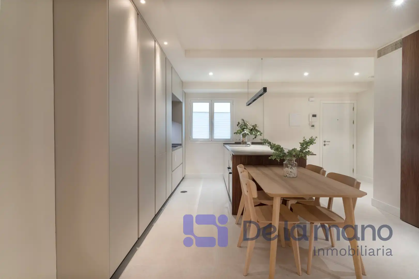 Kitchen of Apartments for rent in Madrid  with Air Conditioner, Heating and Furnished