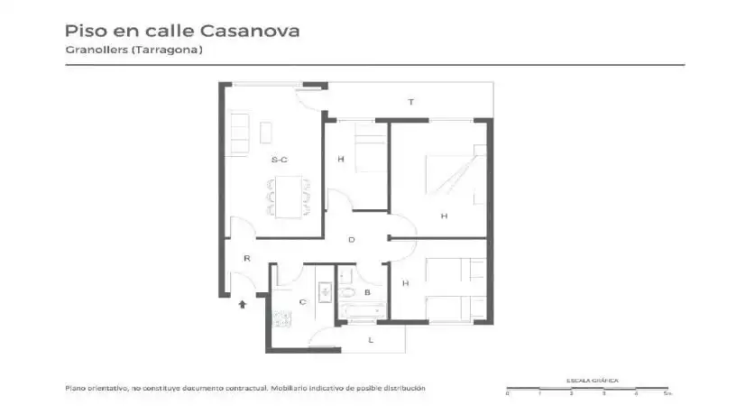 Piso en venta en Granollers