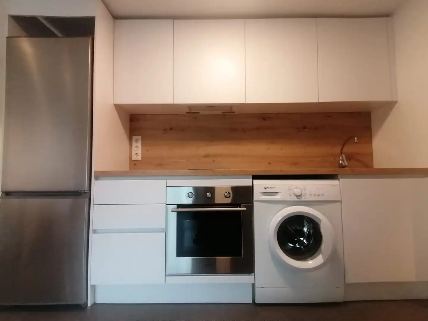 Kitchen of Apartments for rent in Murcia  with Air Conditioner, Furnished and Washing machine
