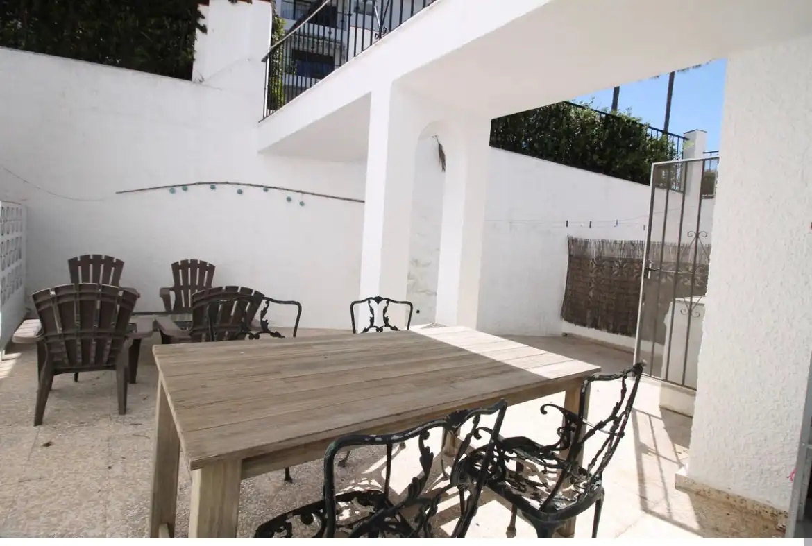 Terrace of Flat for sale in Mijas  with Air Conditioner, Private garden and Terrace