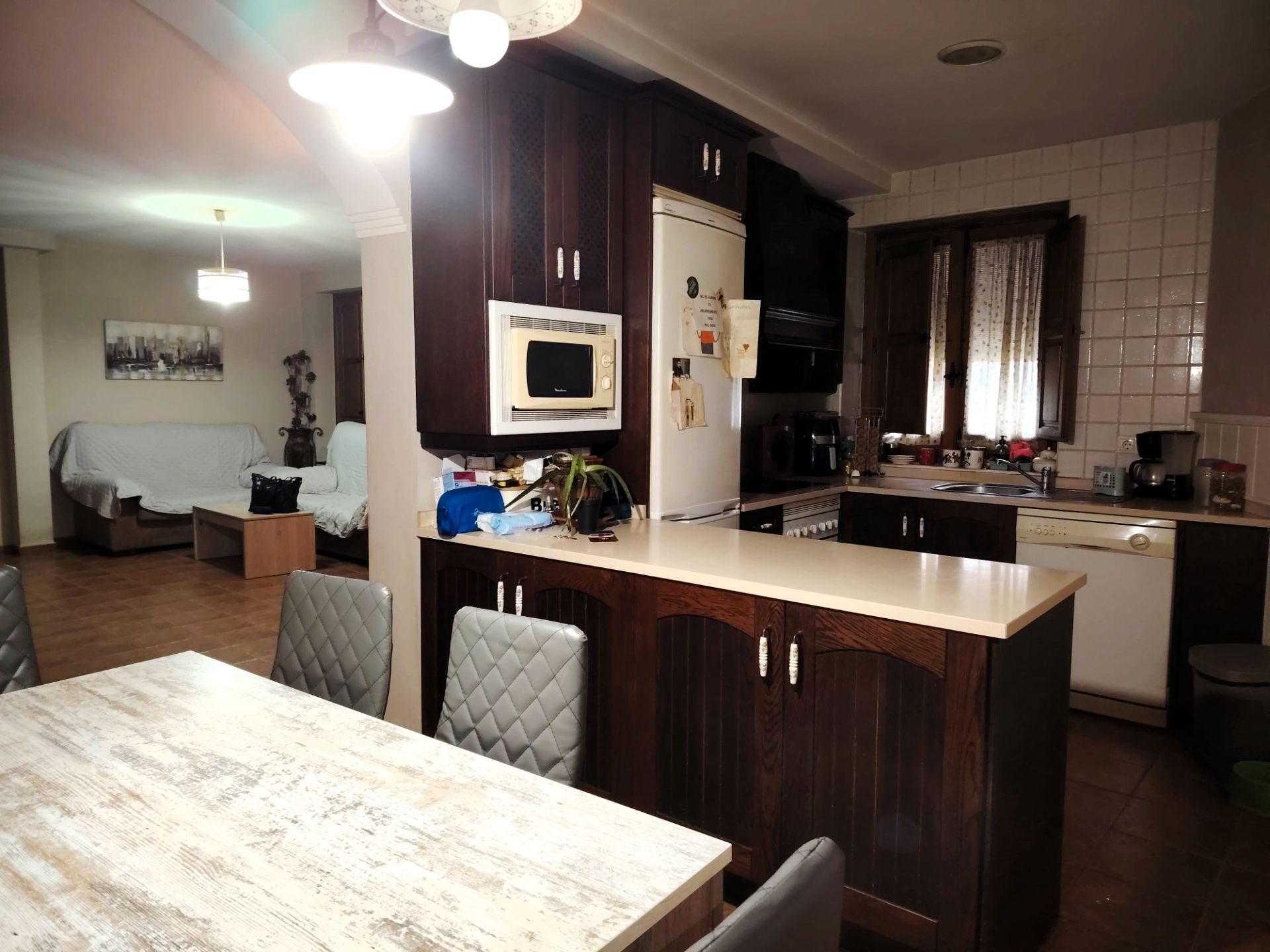 Cuina de Casa o xalet en venda en Talavera de la Reina amb Calefacció, Terrassa i Balcó