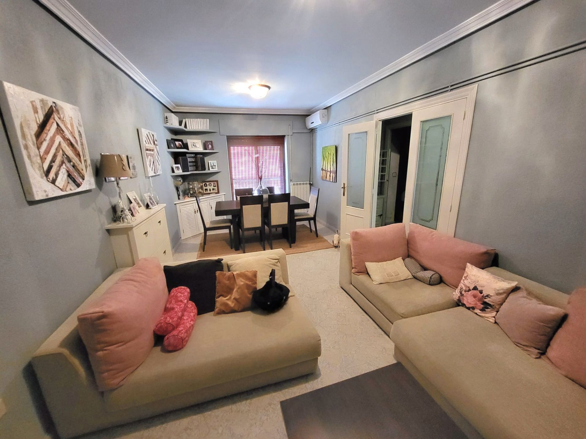 Sala de estar de Piso en venta en Cáceres Capital con Terraza y Amueblado