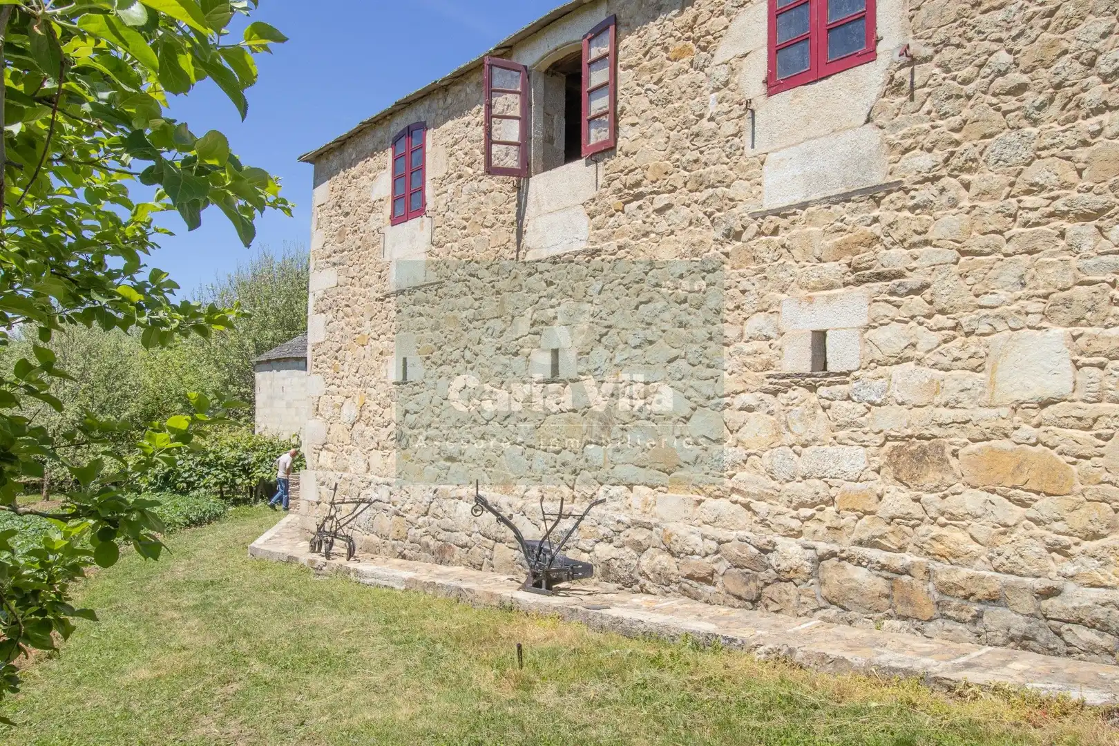 Vista exterior de Casa o chalet en venta en Guntín con Terraza y Trastero