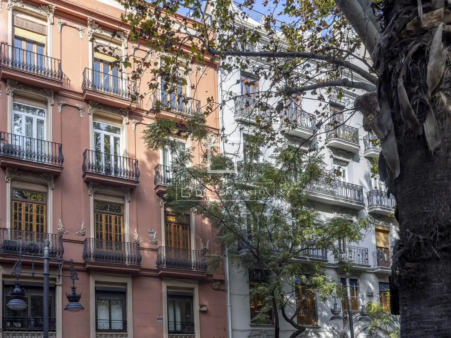 Vista exterior de Ático de alquiler en Valencia con Aire acondicionado, Parquet y Terraza
