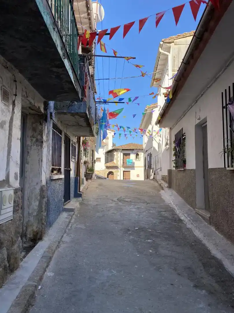 Vista exterior de Pis en venda en Santa Cruz del Valle amb Moblat, Forn i Rentadora