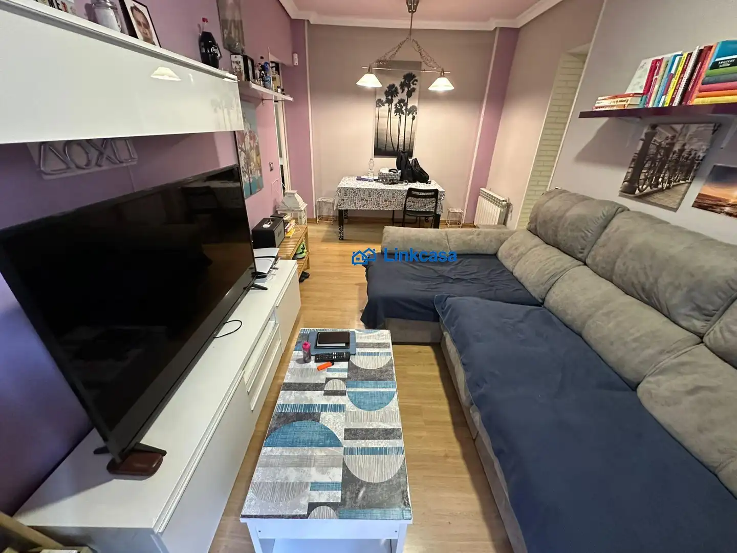 Sala d'estar de Pis en venda en Madrid amb Calefacció i Terrassa