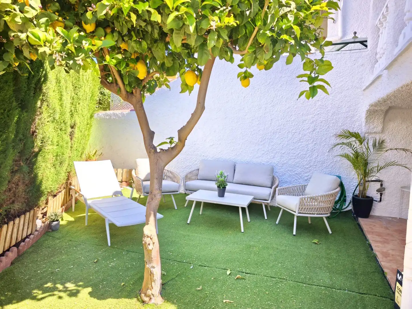 Terraza de Casa adosada de alquiler en Vélez-Málaga