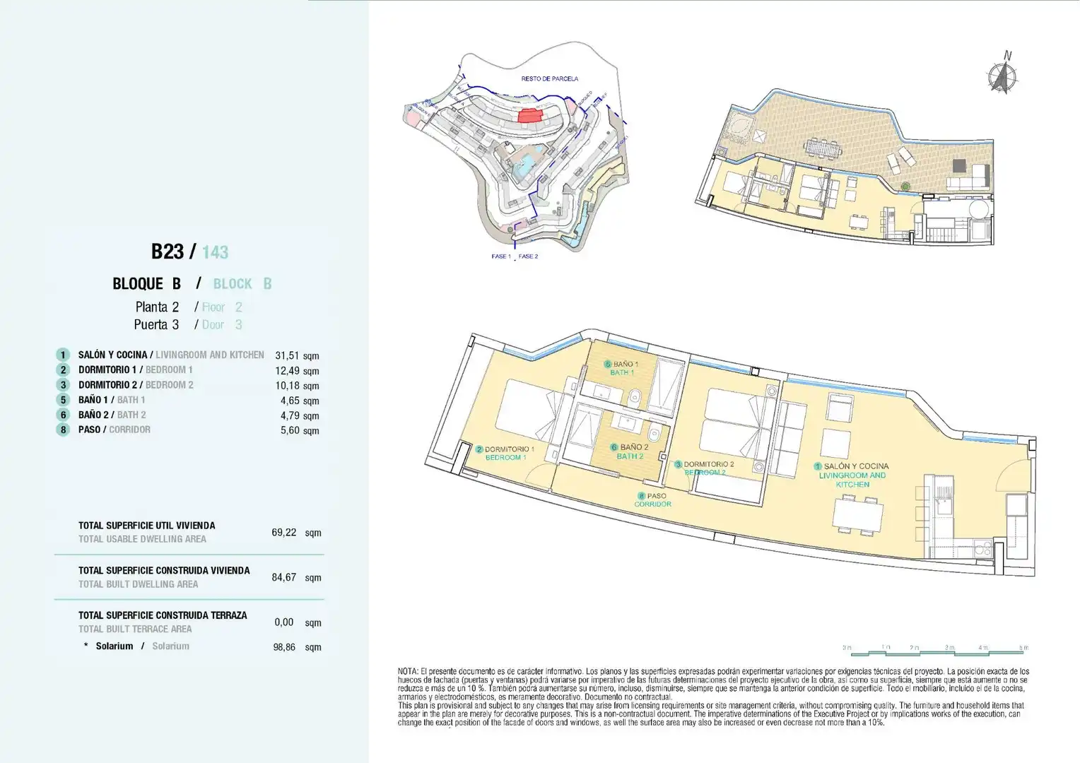 Penthouse mit Pool zum Verkauf in Isla del Fraile, imagen 10