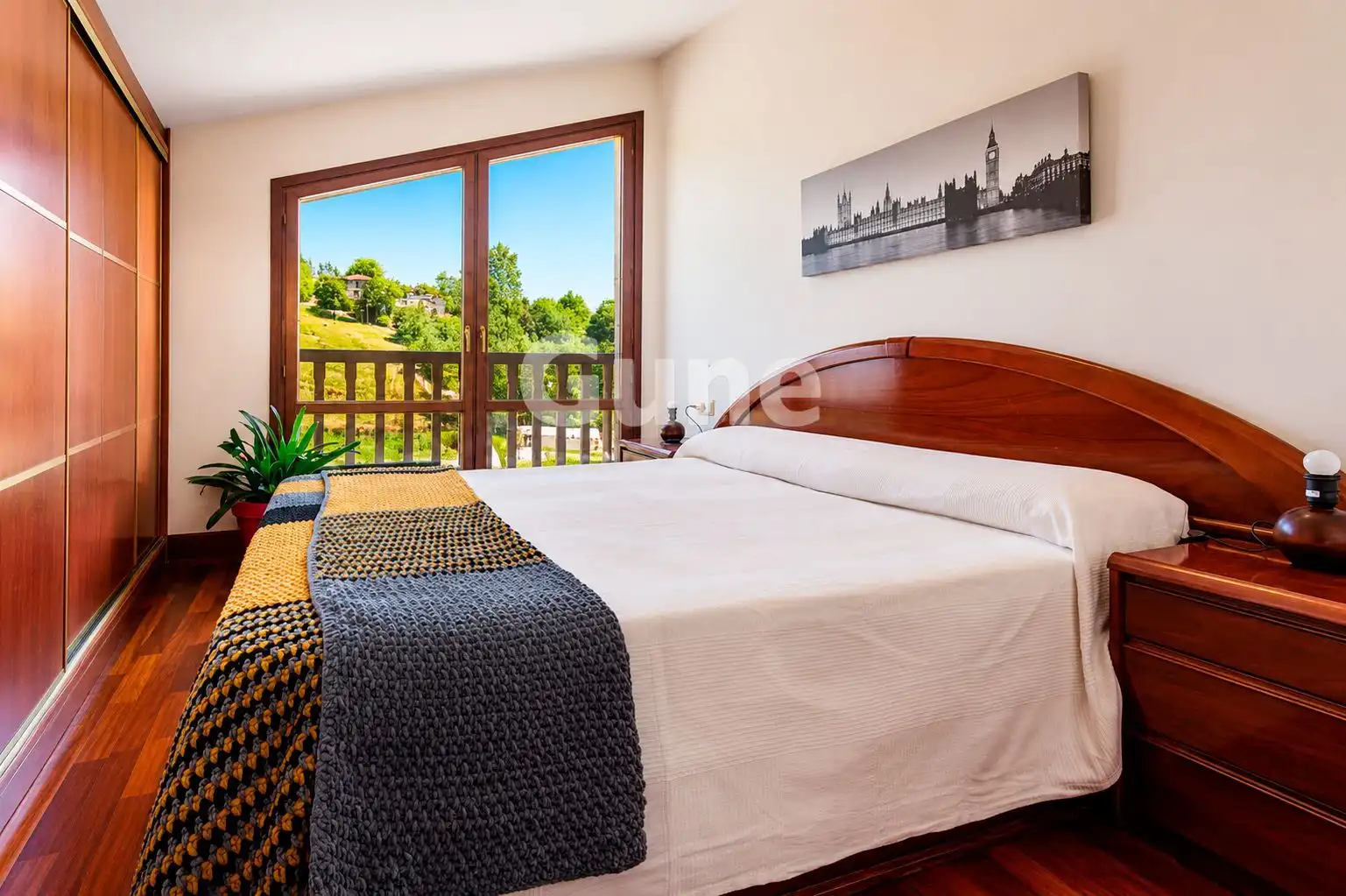 Habitación de Casa adosada en venta en Orendain con Calefacción, Terraza y Trastero