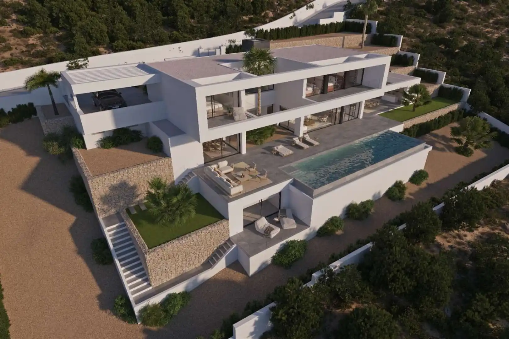 Casa con piscina en venta en Avenida de Pedramala 18