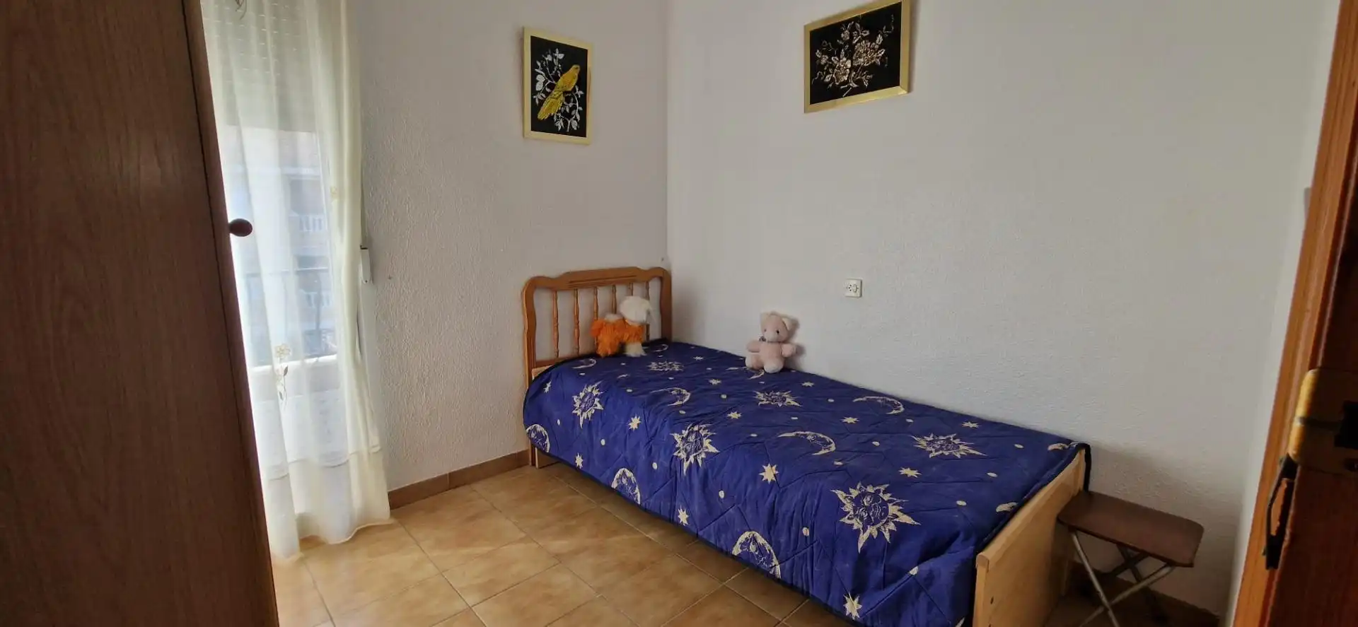 Dormitori de Casa adosada en venda en Santa Pola amb Aire condicionat, Terrassa i Balcó
