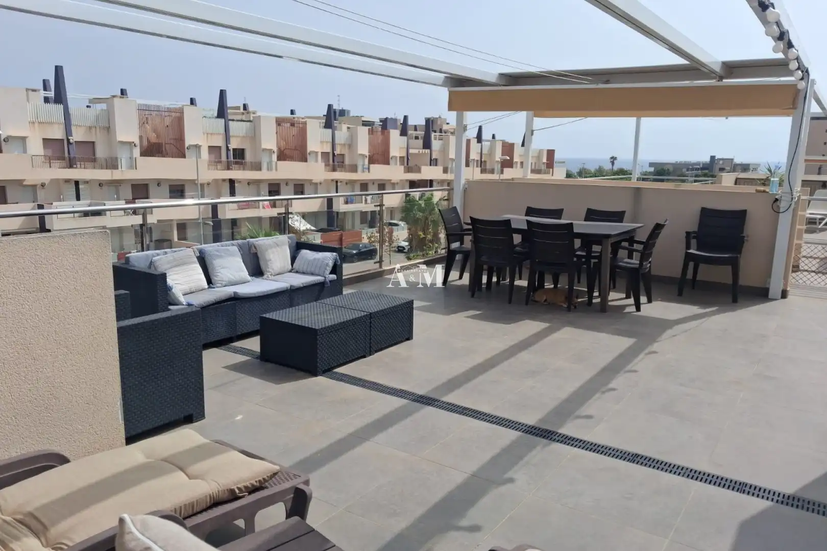 Terraza de Ático de alquiler en Pilar de la Horadada con Calefacción, Terraza y Trastero