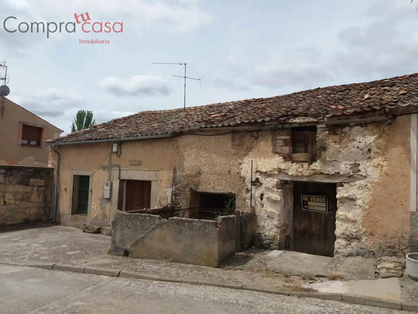 Vista exterior de Finca rústica en venta en Turégano con Jardín privado y Trastero