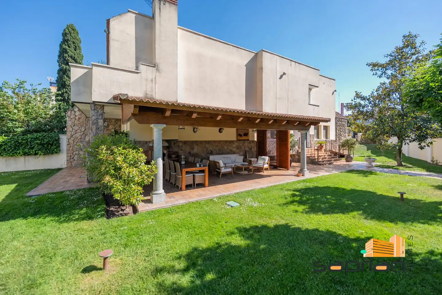 Terraza de Casa o chalet en venta en Las Rozas de Madrid con Jardín privado, Terraza y Trastero