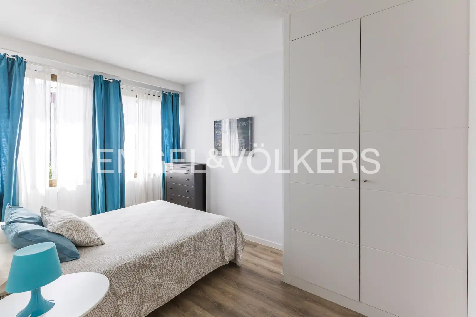 Bedroom of Flat for rent in Madrid  with Air Conditioner and Heating