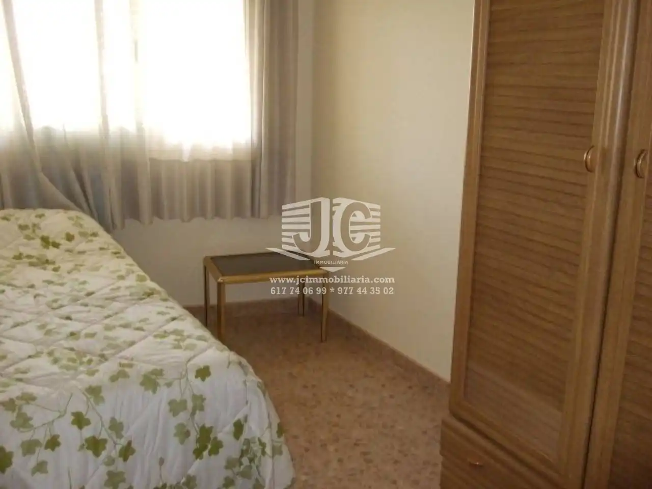 Bedroom of Flat for rent in Tortosa  with Air Conditioner, Terrace and Furnished