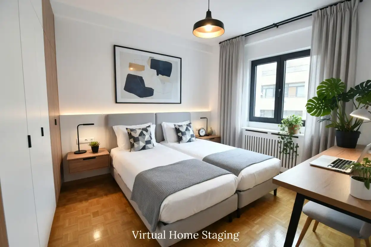 Bedroom of Flat for sale in Madrid  with Air Conditioner, Heating and Parquet flooring