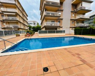 Swimming pool of Flat for sale in Vinyols i els Arcs  with Heating, Private garden and Terrace