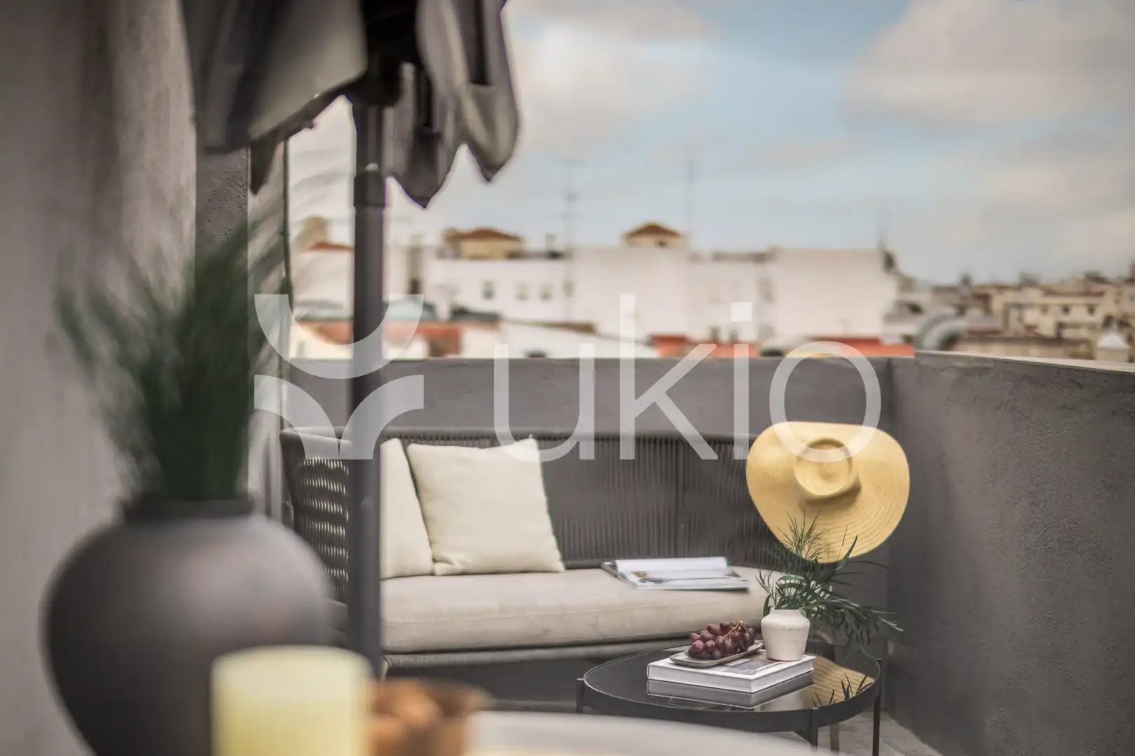 Terrace of Apartments for rent in Madrid  with Air Conditioner, Heating and Terrace