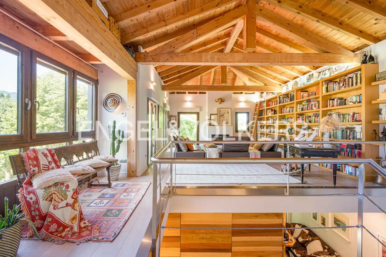 Sala de estar de Casa o chalet en venta en Nava con Calefacción, Jardín privado y Parquet