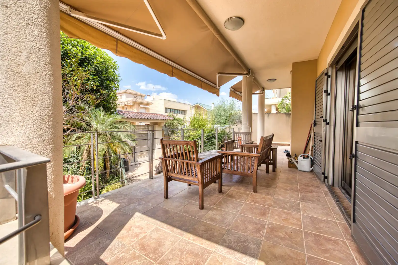 Terrasse von Haus oder Chalet zum Verkauf in Elche / Elx mit Klimaanlage, Heizung und Privatgarten