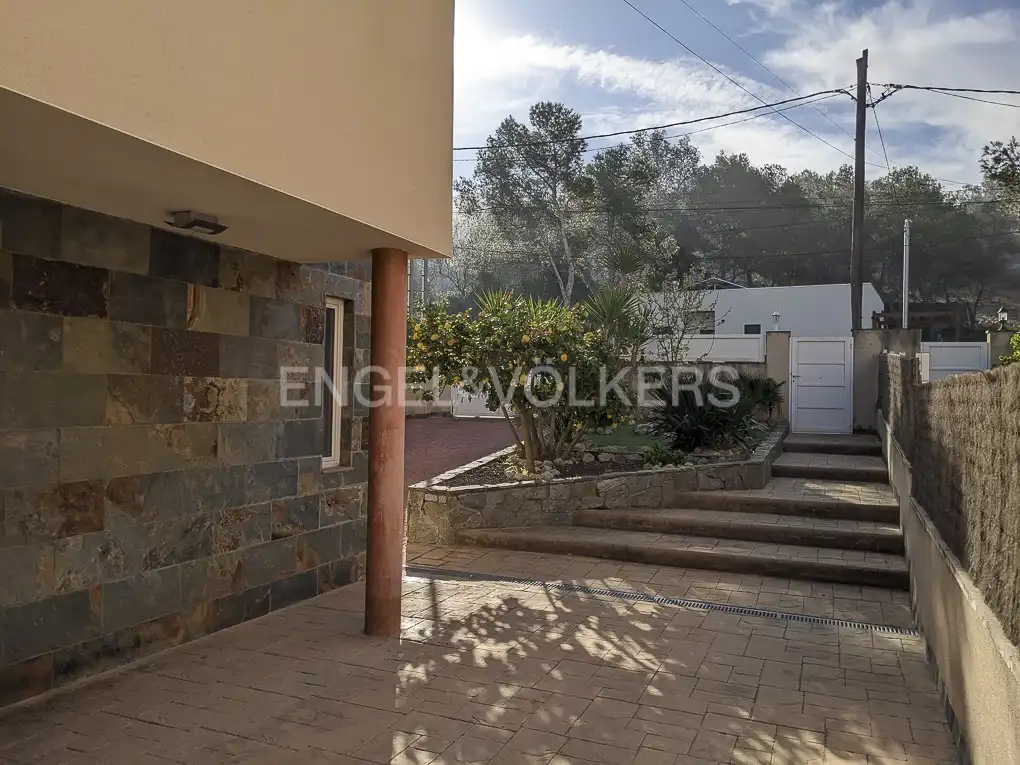 Exterior view of Detached homes for sale in Canyelles  with Heating, Private garden and Terrace