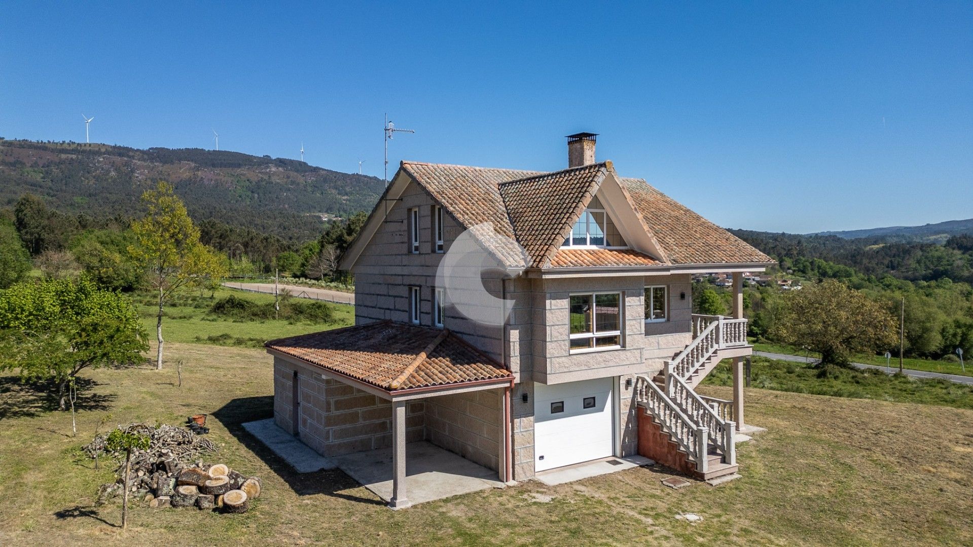 Exterior view of House or chalet for sale in O Carballiño    with Private garden