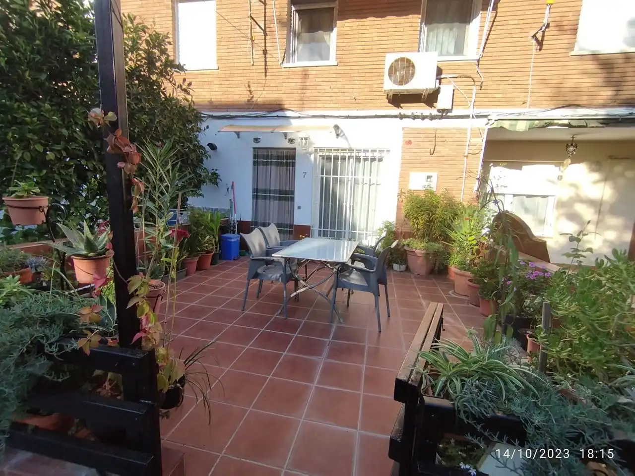 Jardín de Casa o chalet en venta en Alagón del Río con Aire acondicionado