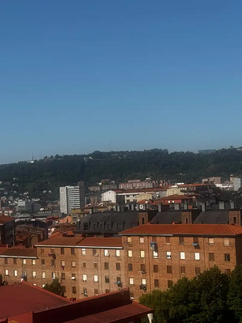 Vista exterior de Pis en venda en Bilbao  amb Calefacció i Balcó