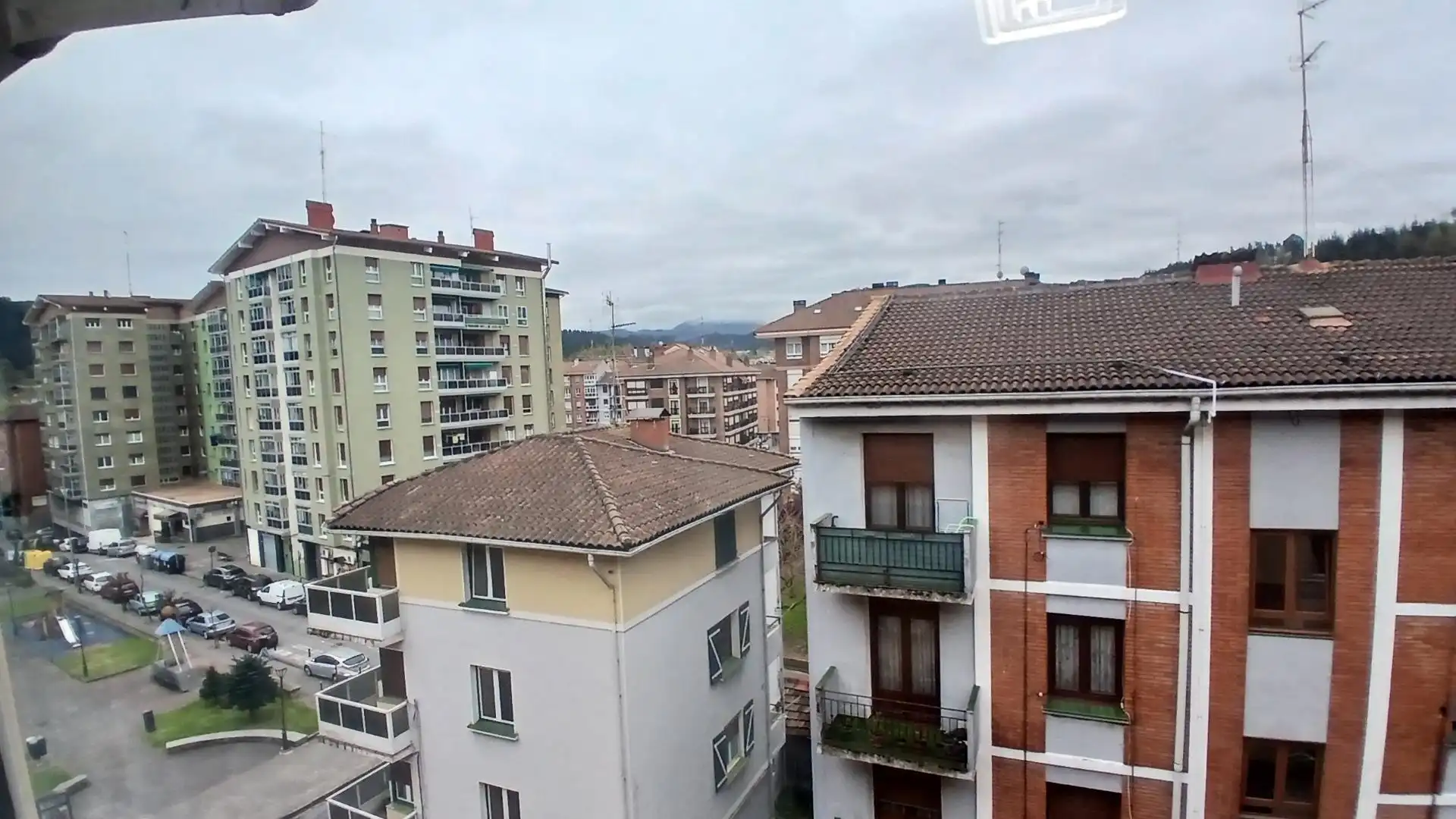 Balcony of Flat for sale in Usansolo  with Heating, Storage room and Furnished