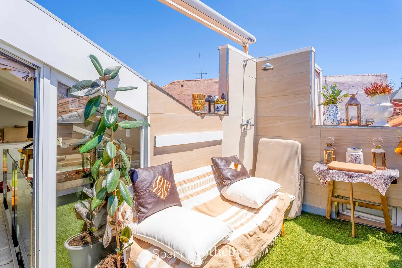 Terraza de Ático de alquiler en Madrid con Aire acondicionado, Calefacción y Terraza