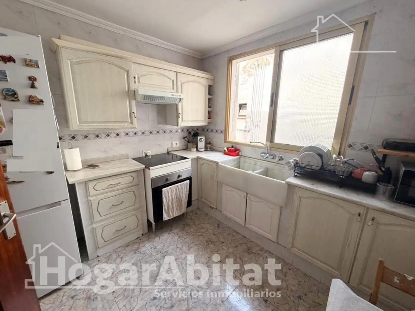 Kitchen of Flat for sale in Cheste  with Air Conditioner, Heating and Terrace