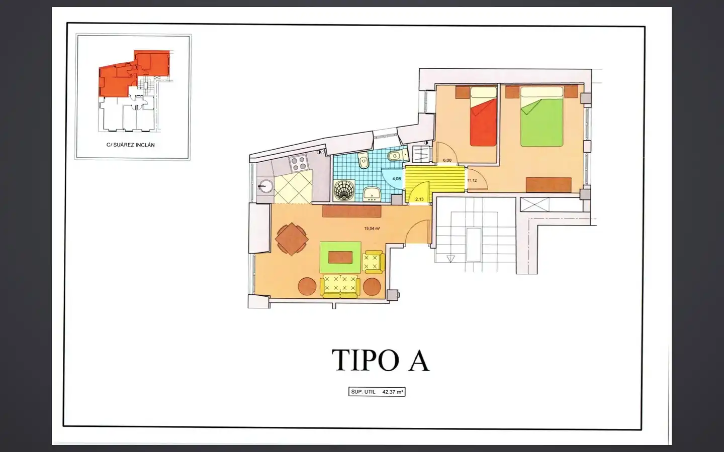 Piso en venta en Cudillero con Calefacción, Parquet y Amueblado
