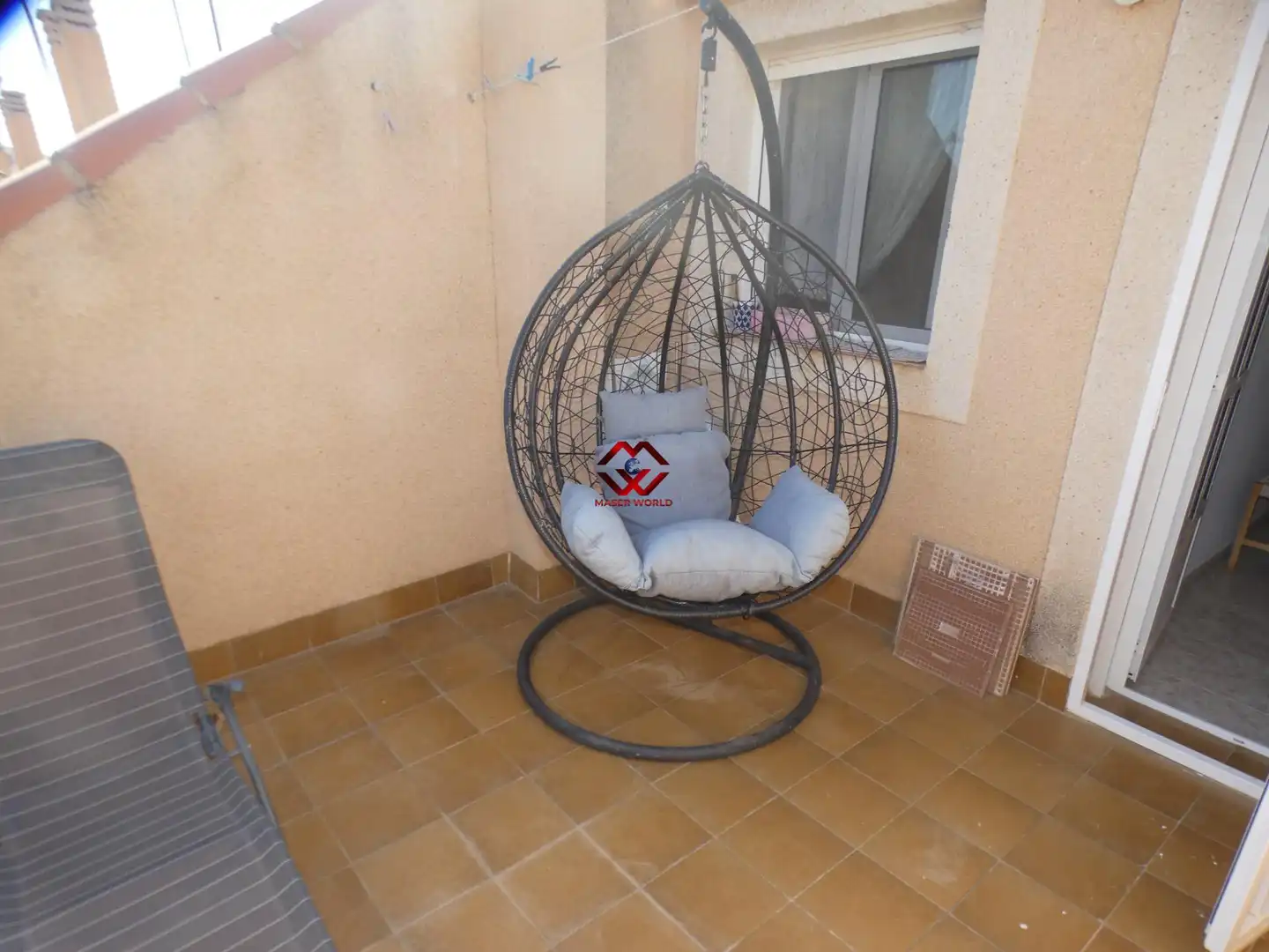 Terrasse von Maisonette zum Verkauf in Mazarrón mit Klimaanlage, Terrasse und Möbliert