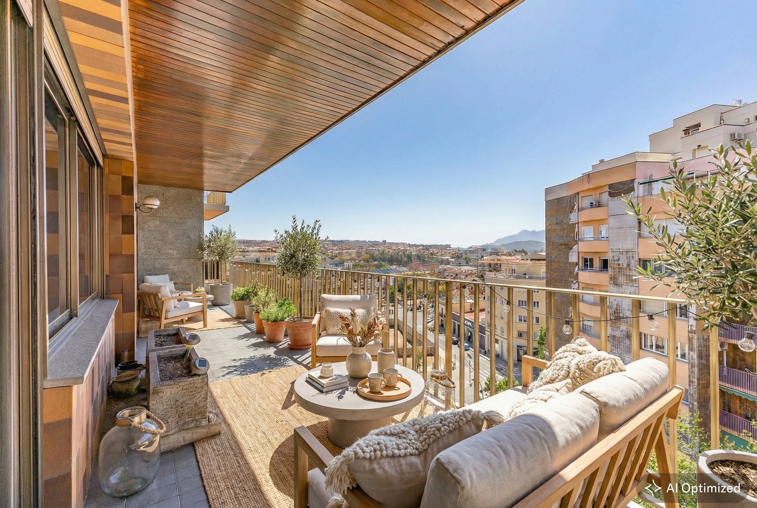 Terraza de Apartamento en venta en Manresa con Calefacción, Terraza y Balcón