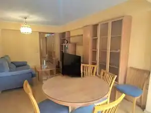 Living room of Flat for rent in Valencia  with Air Conditioner, Furnished and Balcony