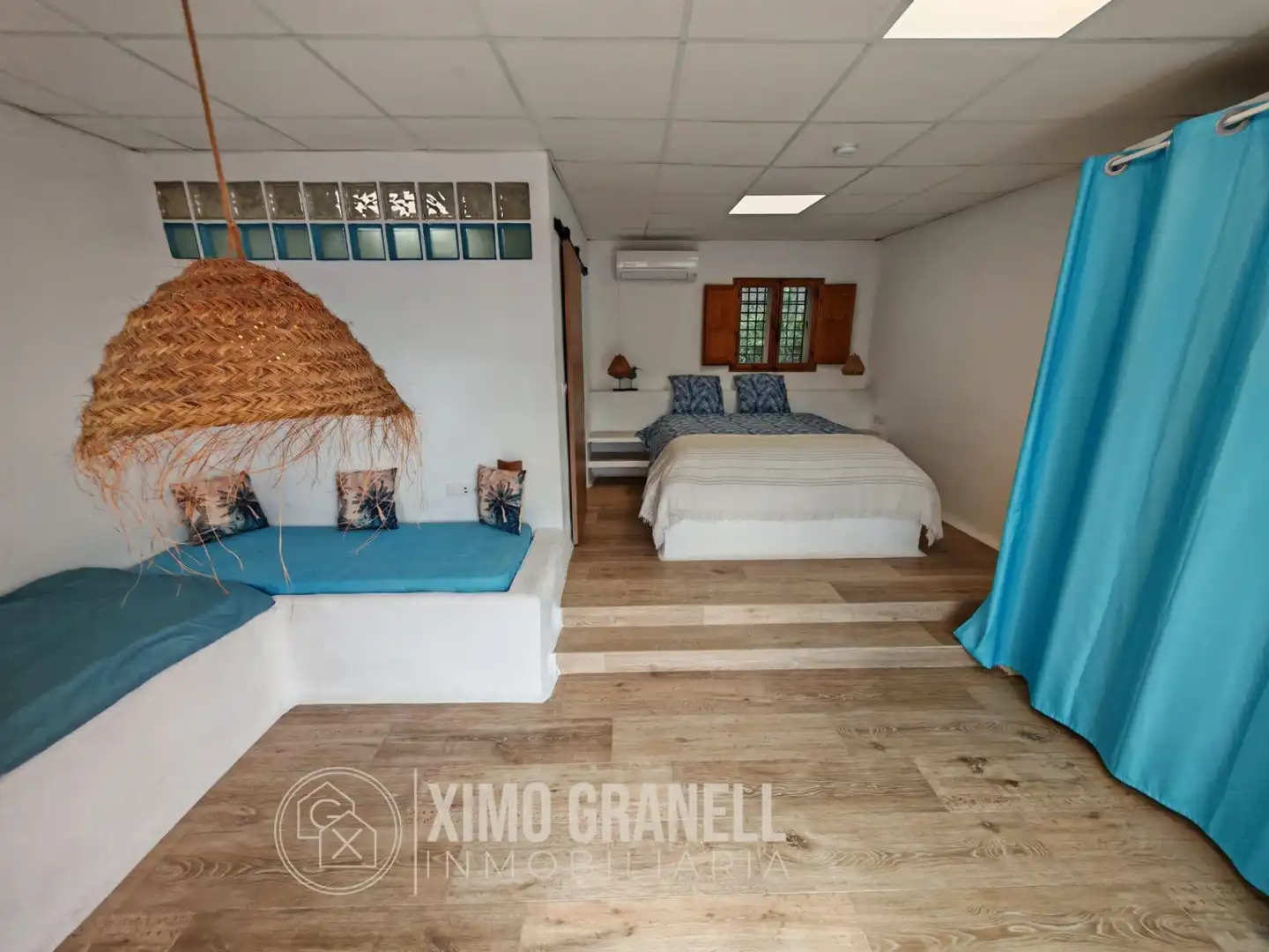 Schlafzimmer von Country house zum Verkauf in Sagunto / Sagunt mit Klimaanlage, Heizung und Privatgarten