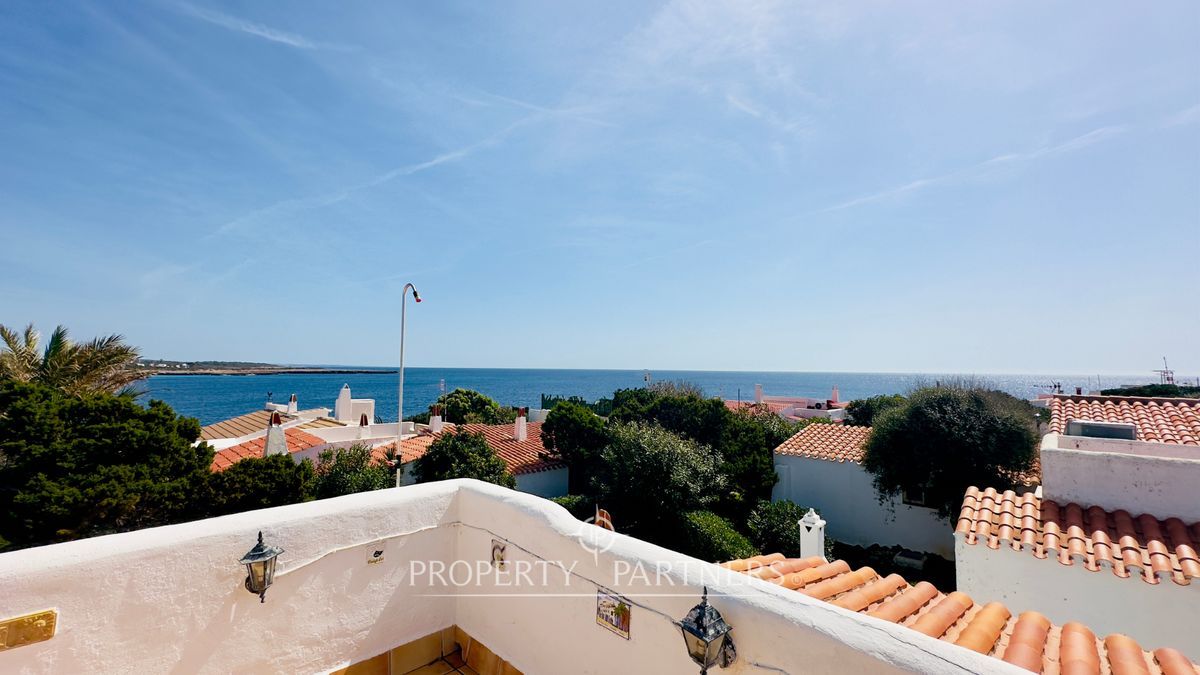 Exterior view of Single-family semi-detached for sale in Ciutadella de Menorca  with Private garden and Terrace