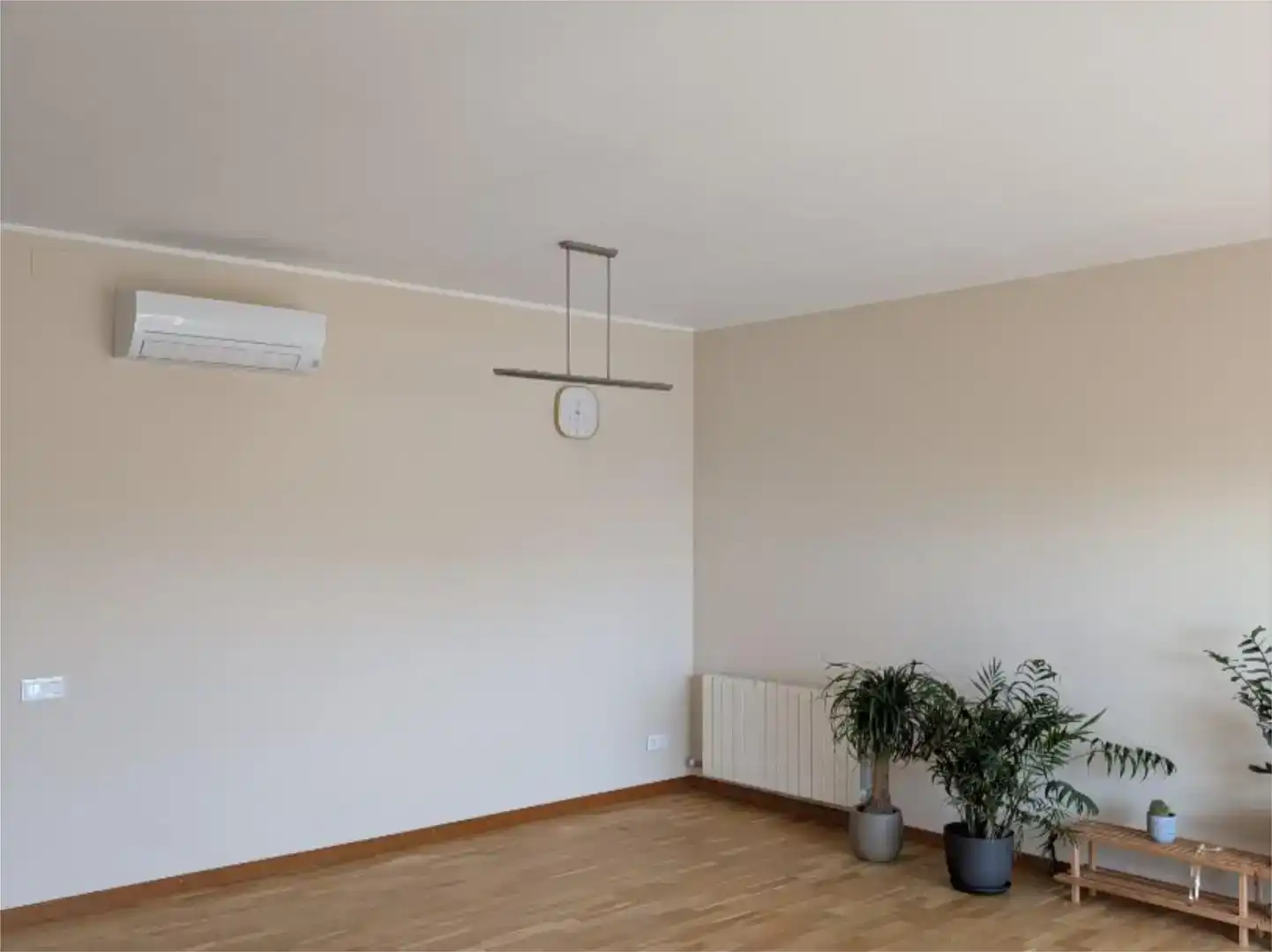 Sala d'estar de Casa adosada en venda en Tiana amb Aire condicionat