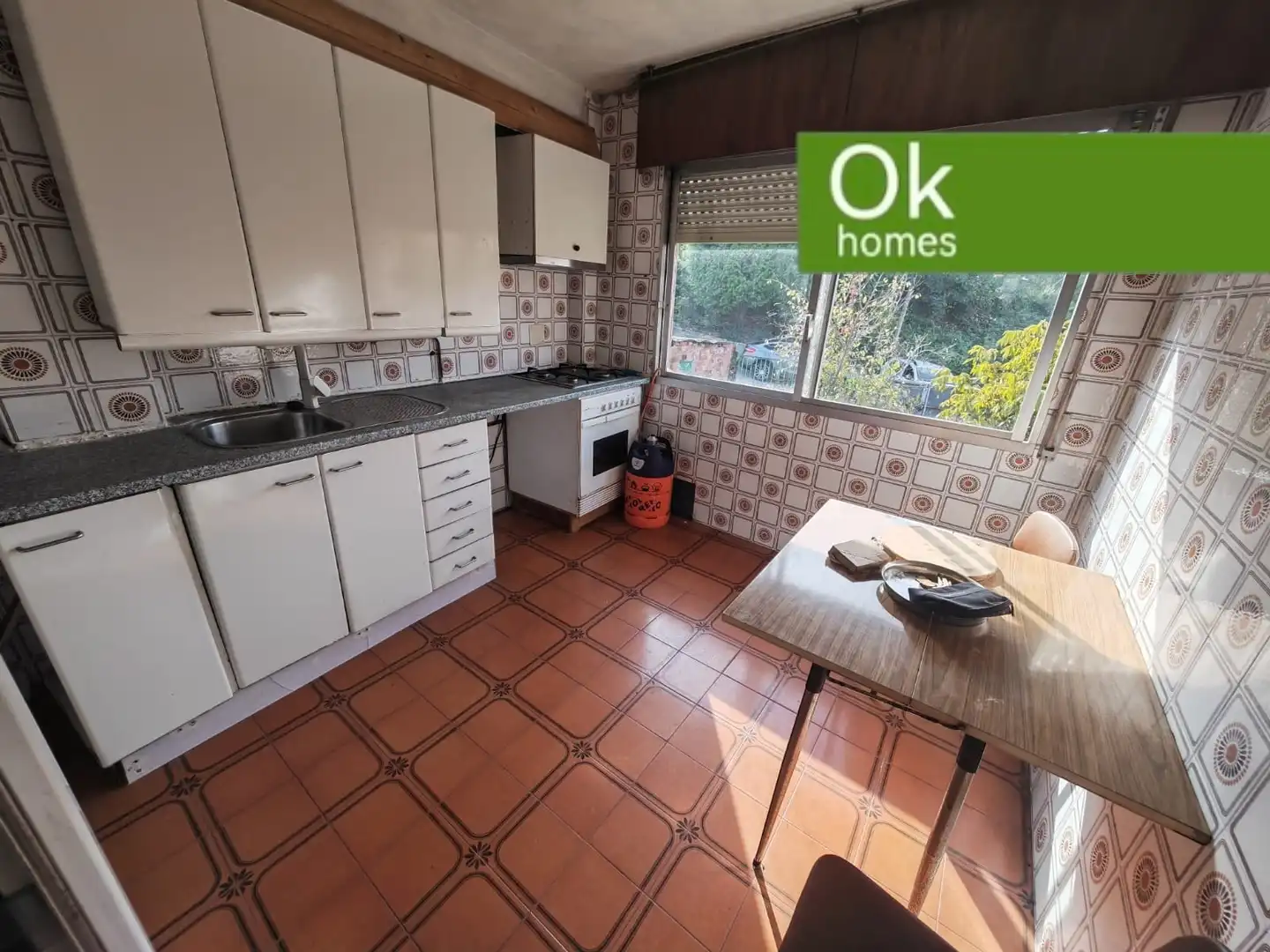 Cocina de Casa adosada en venta en A Coruña Capital  con Jardín privado