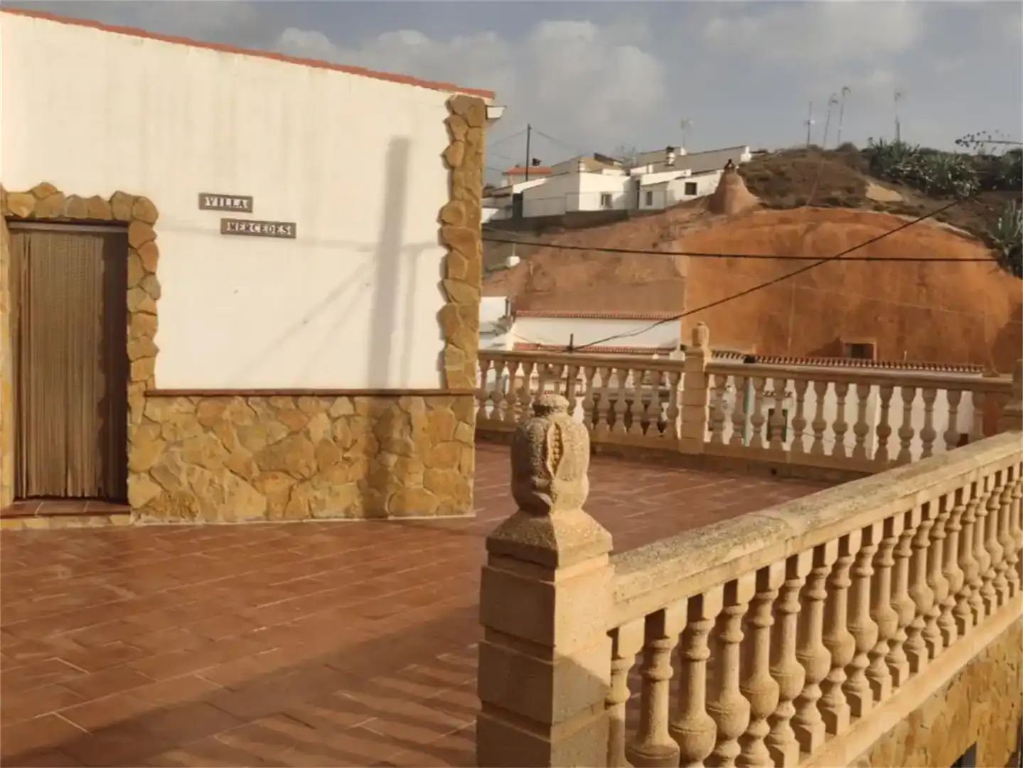 Terrassa de Casa o xalet en venda en Cortes y Graena amb Moblat