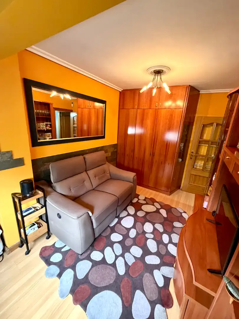 Living room of Flat for sale in Barakaldo   with Heating and Furnished