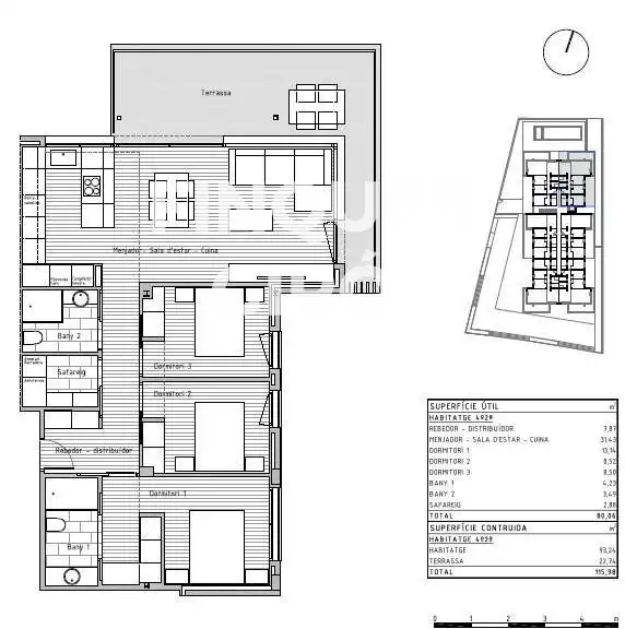 Penthouse with pool for sale in COSTA DAURADA, imagen 24