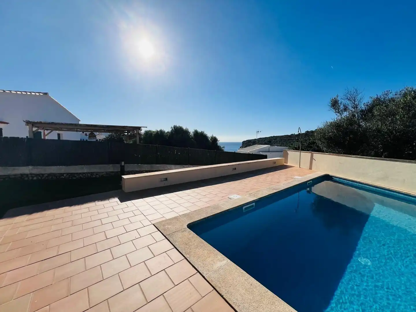 Piscina de Casa o xalet en venda en Maó amb Aire condicionat, Jardí privat i Terrassa