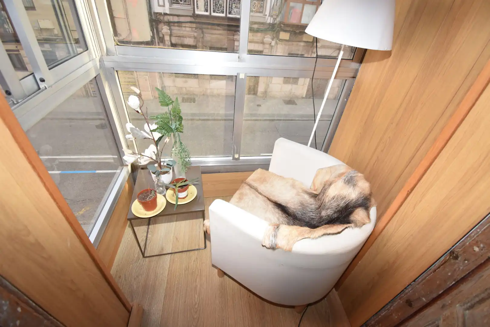 Balcony of Apartments for sale in Santander  with Parquet flooring and Furnished